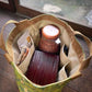 【サポーター価格】和束茶 ×  テキスタイル　茶の木 茶箱トート